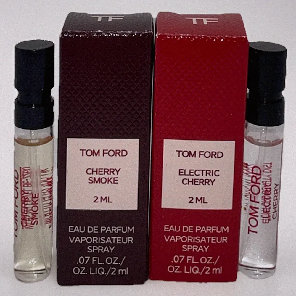 Tom Ford Cherry Smoke 2 ML, Electric Cherry 2 ML, Cherry sample set, Gift set