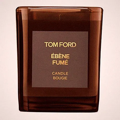 Tom Ford Cologne Fragrance Ebene Fume Scented Candle Bougie 2.25" FULL SIZE NIB