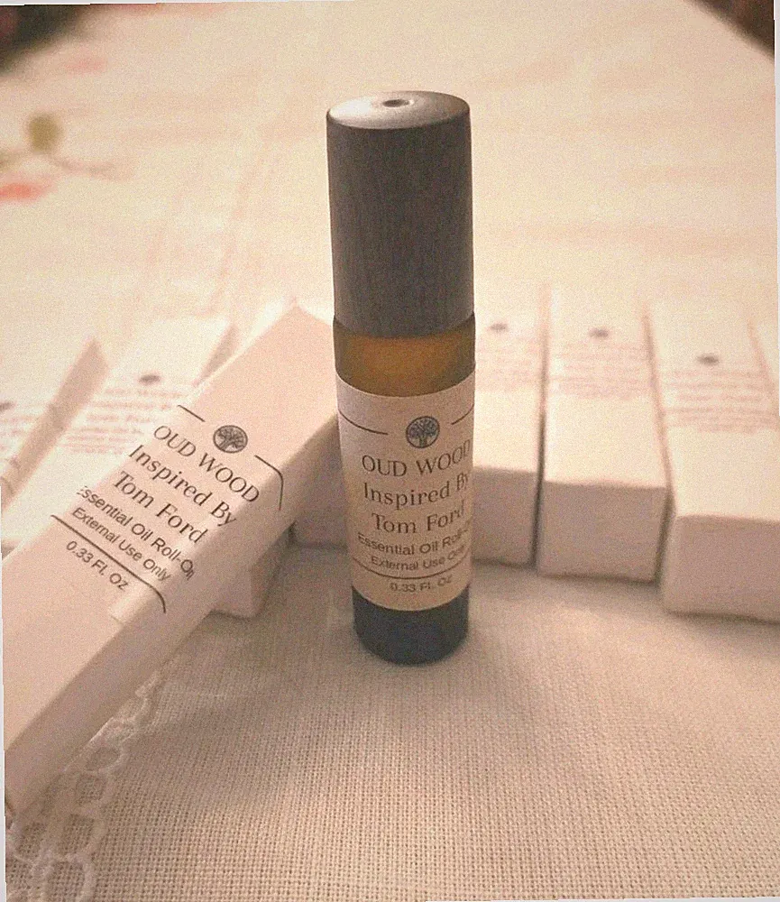 Tom Ford Inspired Oud Wood 10ml Essential Oil Roll On For Men Or Women
